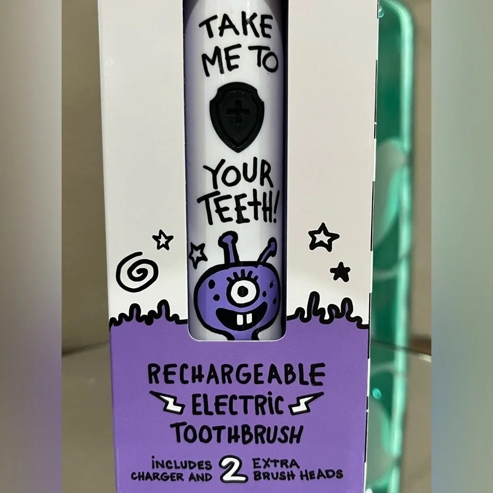 Made By Dentists Kids Alien Electric Toothbrush, new!